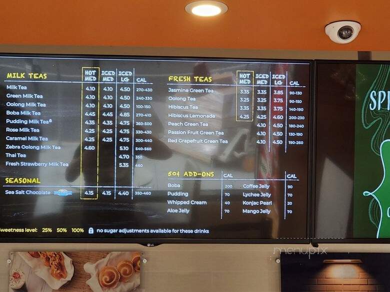 85C Bakery Cafe - Pasadena, CA menu_pic