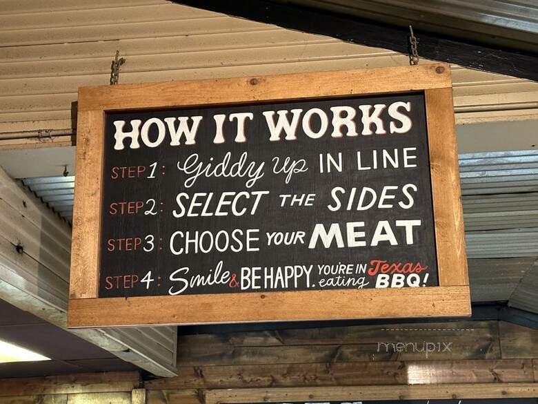 Terry Black's BBQ - Austin, TX menu_pic