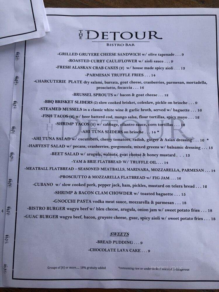 The Detour Bistro Bar - Los Angeles, CA