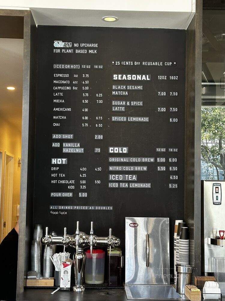 Stumptown Coffee Roasters - Los Angeles, CA menu_pic