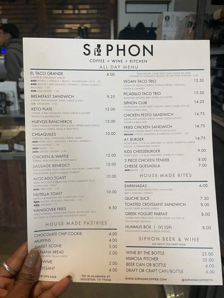 Siphon Coffee - Houston, TX