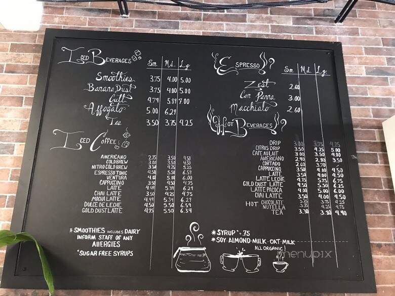 Sofa Cafe - Boston, MA menu_pic