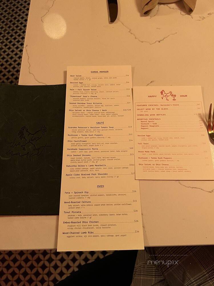 The Market Italian Village - Columbus, OH menu_pic