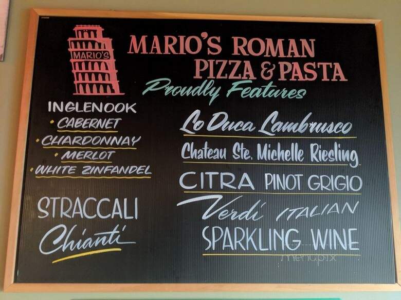 Mario's Natural Roman Pizza - Mukwonago, WI