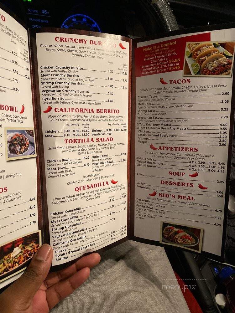 Tonbo Mexican Grill - Kenilworth, NJ menu_pic
