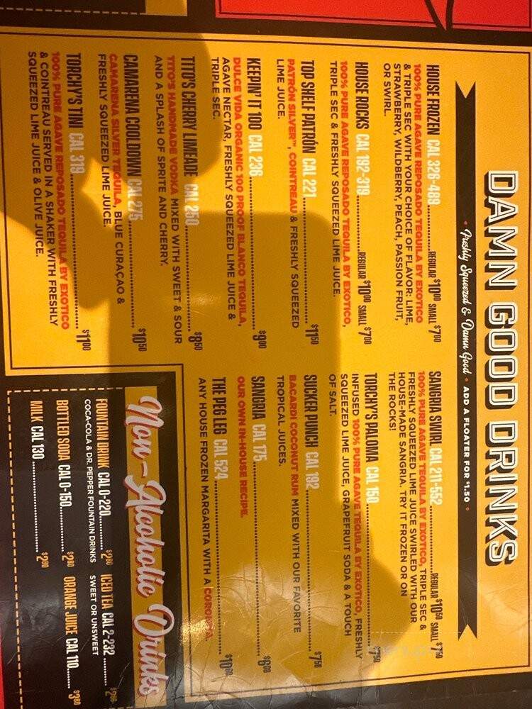 Torchy's Tacos - Houston, TX menu_pic