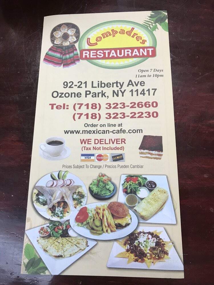 Compadres Mexican Food Restaurant - Ozone Park, NY