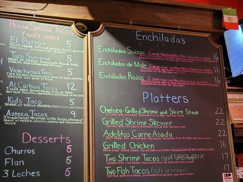 Taqueria El Patron Mexican Grill - Brooklyn, NY menu_pic