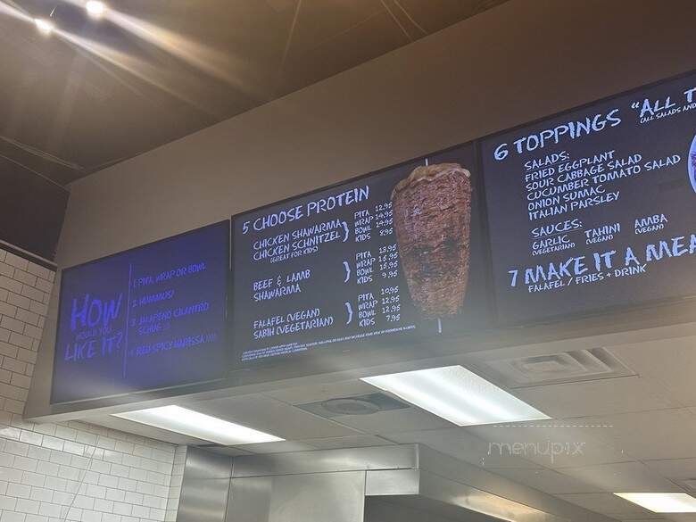Mr. Shawarma - Norfolk, VA menu_pic