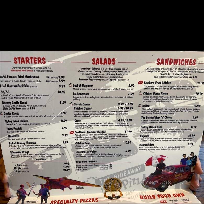 Hideaway Pizza - Oklahoma City, OK