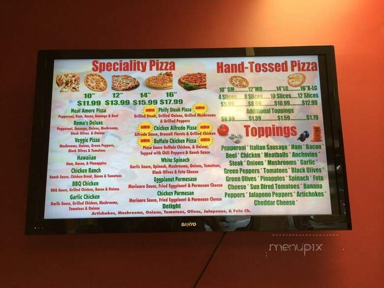 Roma Pizza Creedmoor - Creedmoor, NC menu_pic