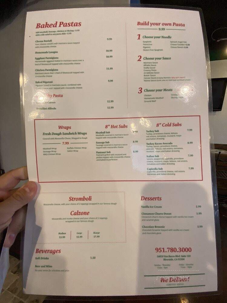 Viano's Pizza and Pasta - Riverside, CA