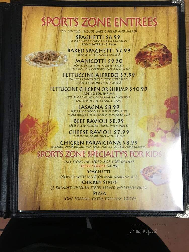 Sports Zone Pizza Grill & Bar - Fontana, CA