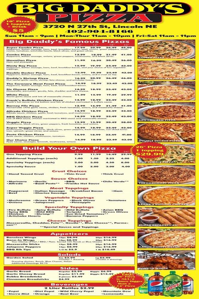 Big Daddy's Pizza - Lincoln, NE