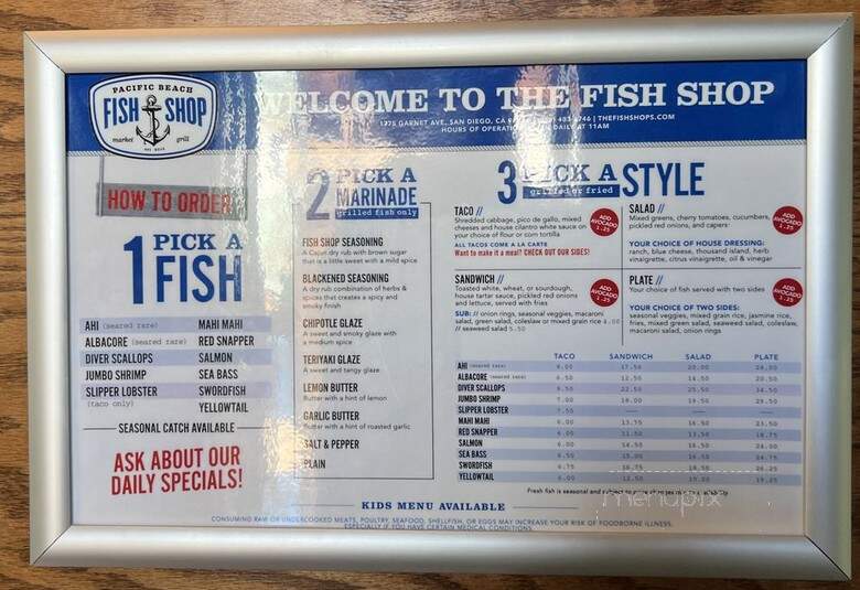 Pacific Beach Fish Shop - San Diego, CA