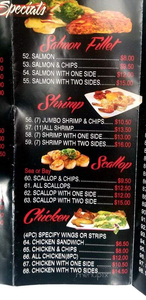 House Of Seafood Express - New York, NY menu_pic
