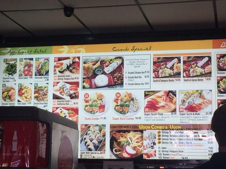 Sushi and Teriyaki - Los Angeles, CA menu_pic