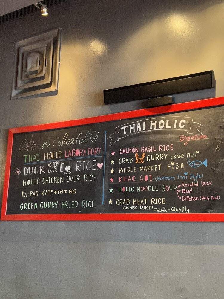 Thai Holic - Brooklyn, NY menu_pic