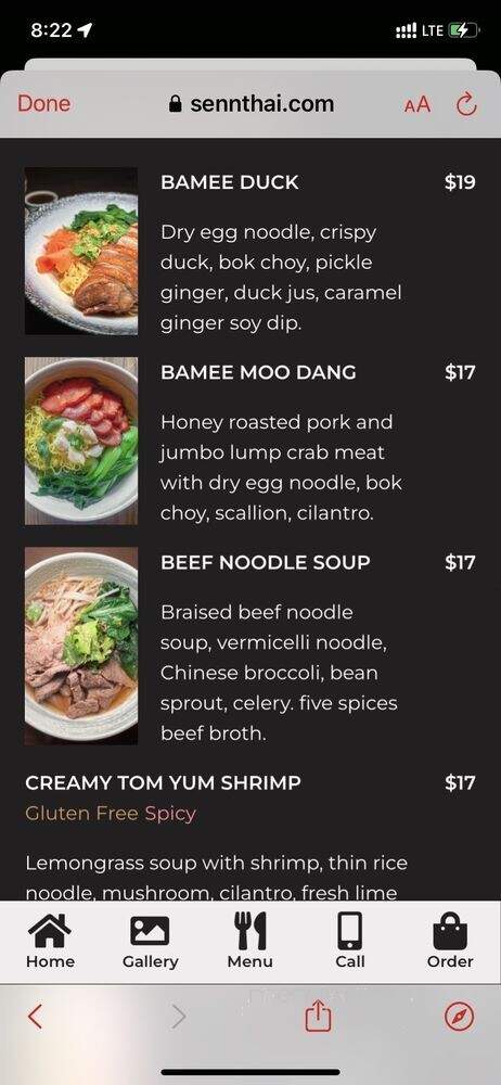 Senn Thai Comfort Food - New York, NY
