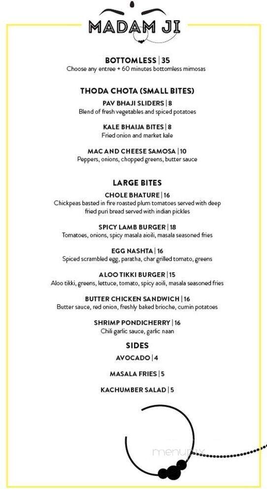 Surya - New York, NY menu_pic