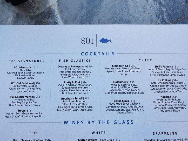 801 Fish - Clayton, MO menu_pic
