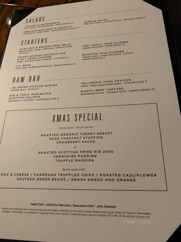 STK London - London, BC menu_pic