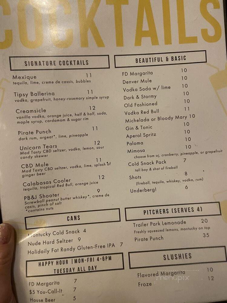 First Draft - Denver, CO menu_pic