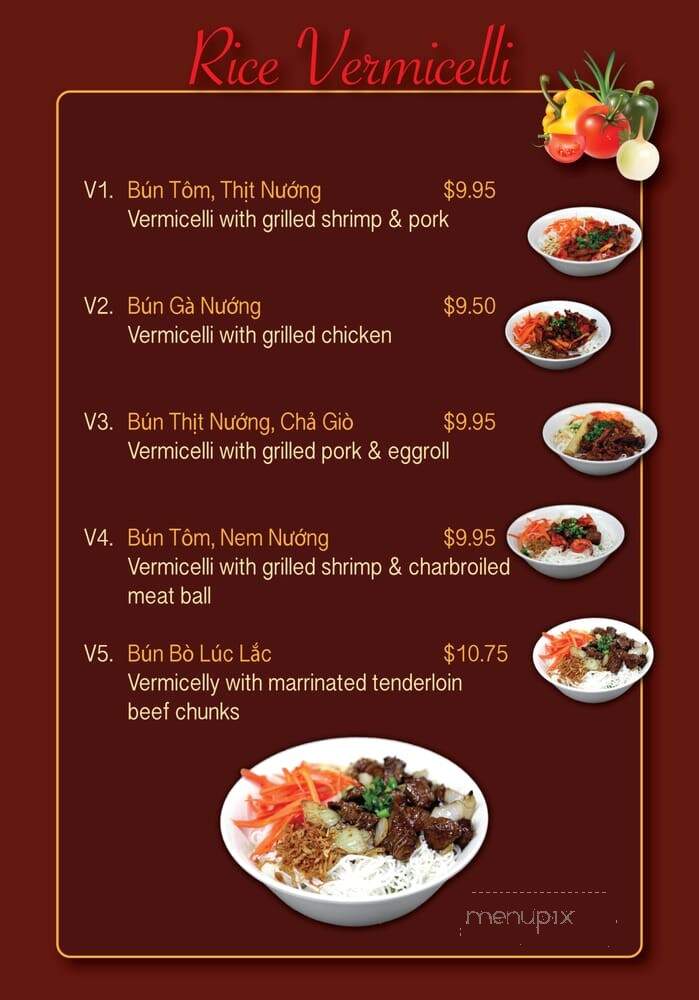 Pho King - Atlanta, GA menu_pic