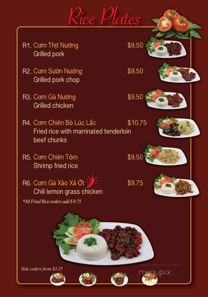 Pho King - Atlanta, GA menu_pic