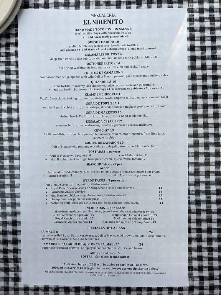 El Sirenito - Seattle, WA