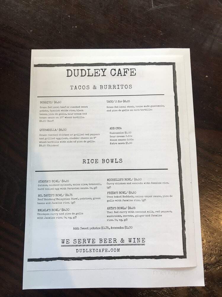 Dudley Cafe - Roxbury, MA