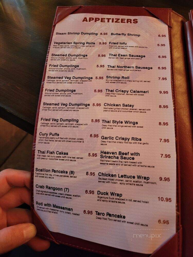 Sompong Thai - Jackson Heights, NY menu_pic