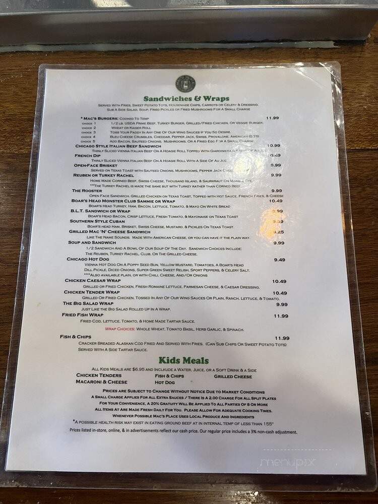 Mac's Place - Charleston, SC