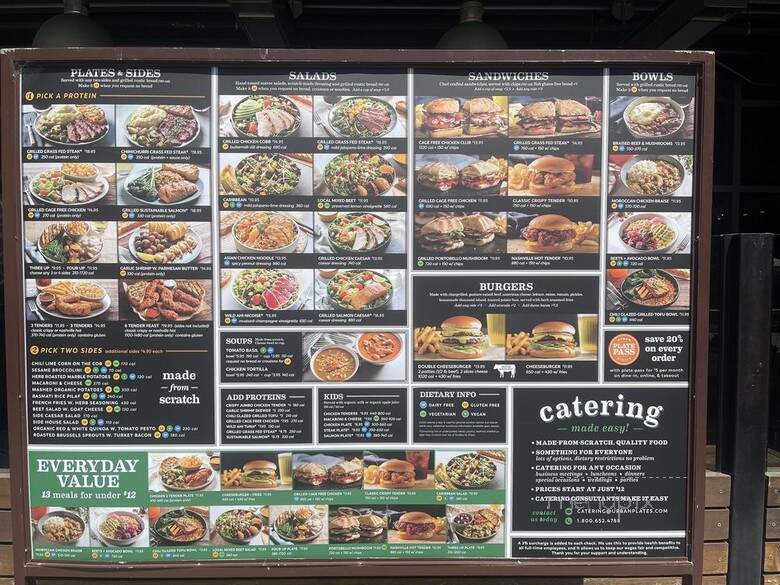 Urban Plates - Playa Vista, CA menu_pic