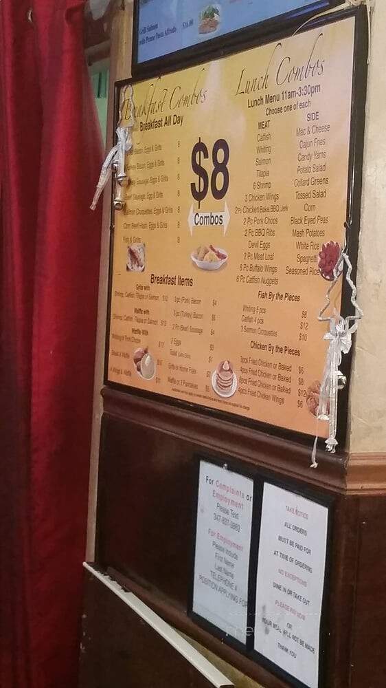 Catfish Cafe - Jamaica, NY menu_pic