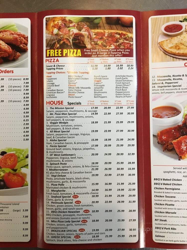 Mr. Pizza Man - Daly City, CA