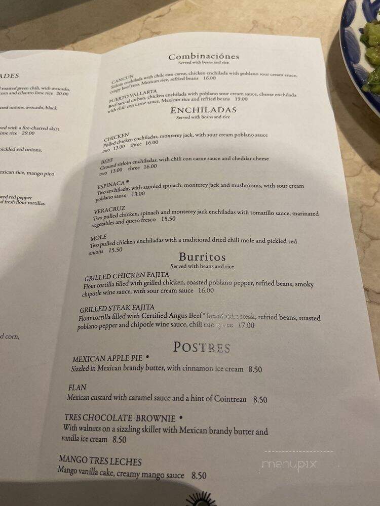 Cantina Laredo - Bloomington, MN menu_pic