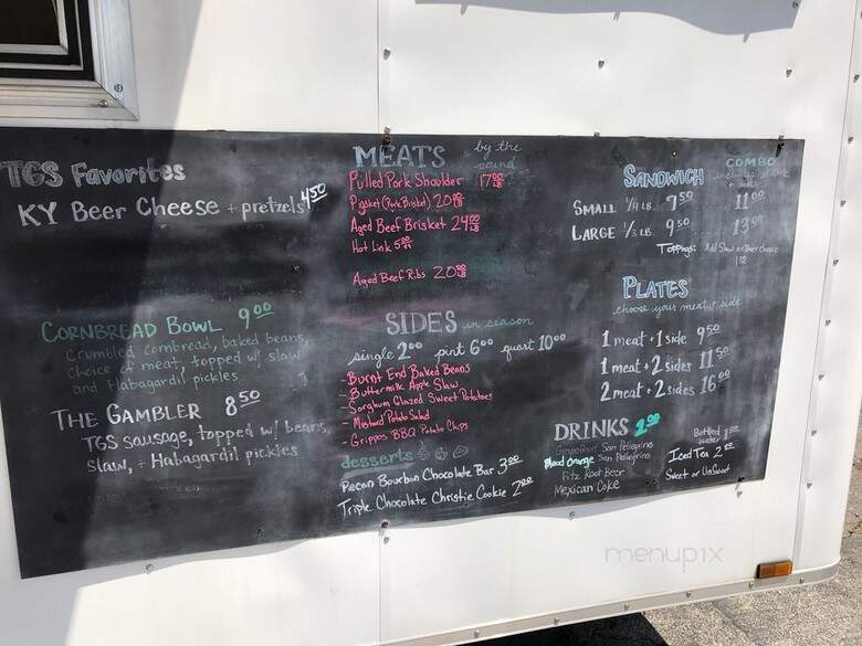 The Gambling Stick - Nashville, TN menu_pic