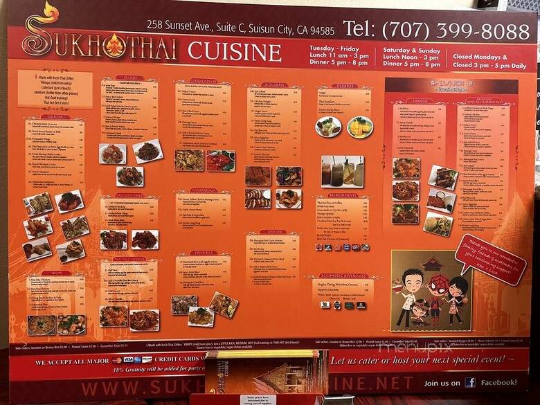 Sukhothai Cuisine - Suisun City, CA