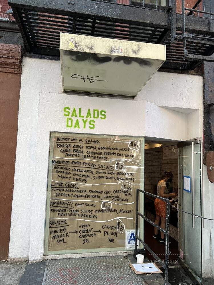 Superiority Burger - New York, NY menu_pic