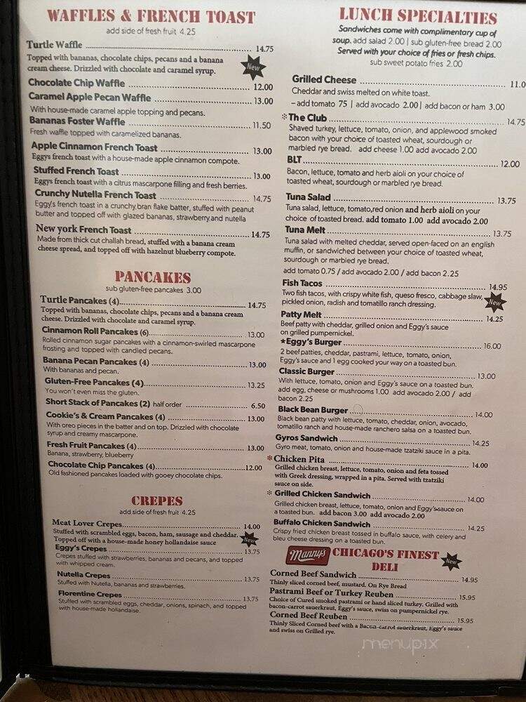 Eggy's - Minneapolis - Minneapolis, MN menu_pic