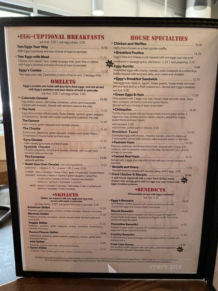 Eggy's - Minneapolis - Minneapolis, MN menu_pic