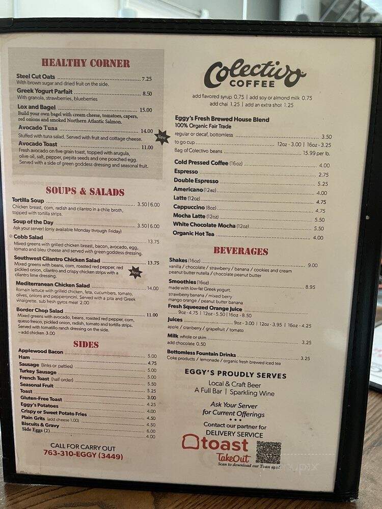 Eggy's - Minneapolis - Minneapolis, MN menu_pic