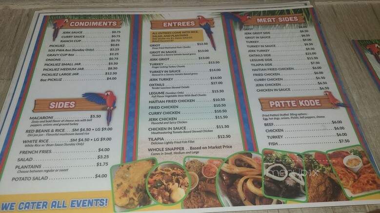 509 Caribbean Cuisine - Tallahassee, FL menu_pic