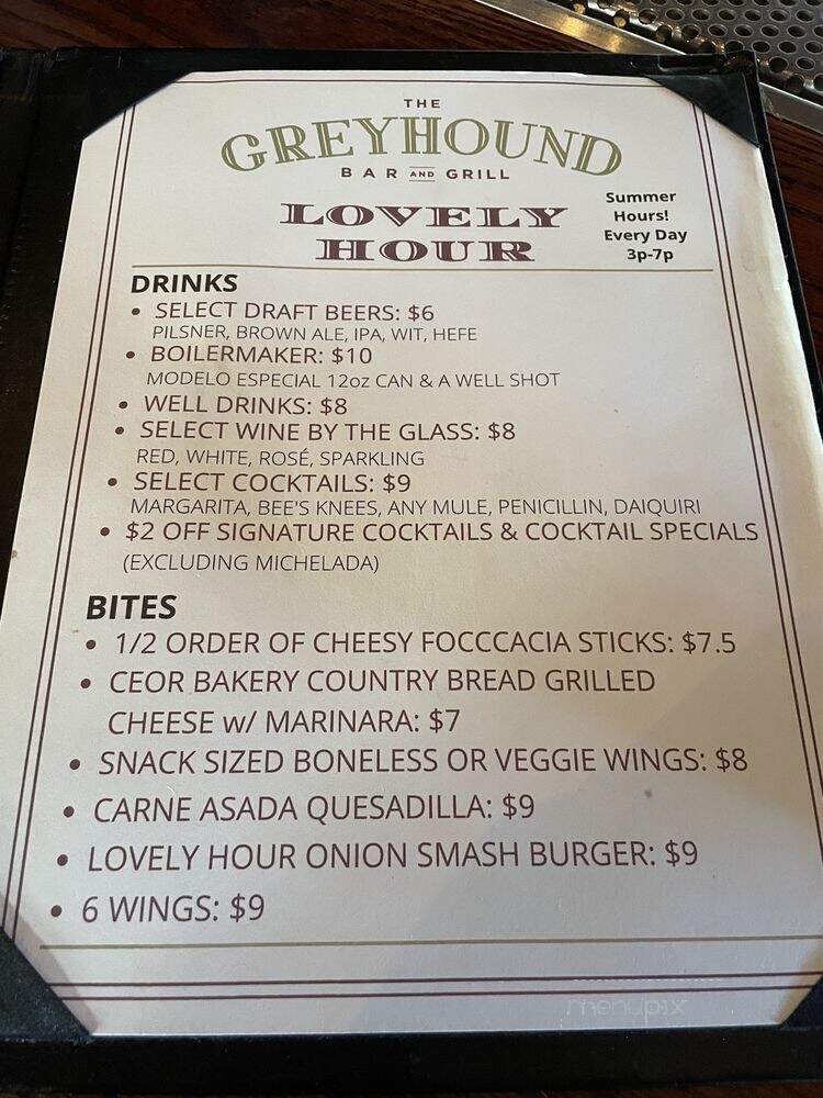 The Greyhound Bar & Grill - Los Angeles, CA