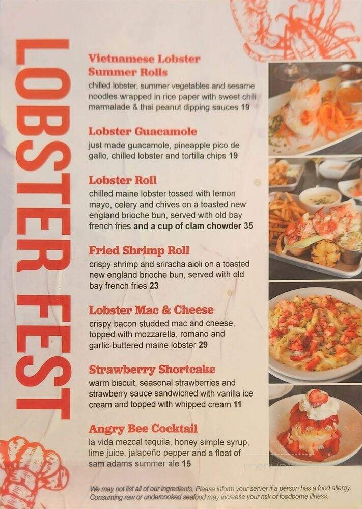 Not Your Average Joe's - Reston, VA menu_pic