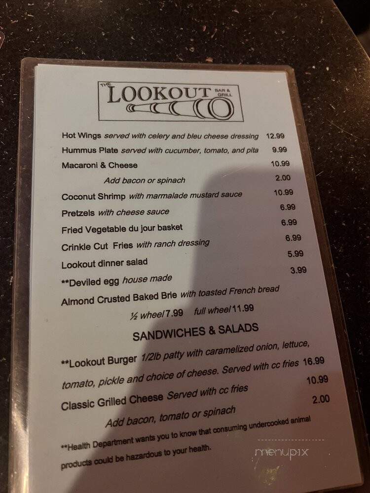 The Lookout Bar and Grill - Seattle, WA