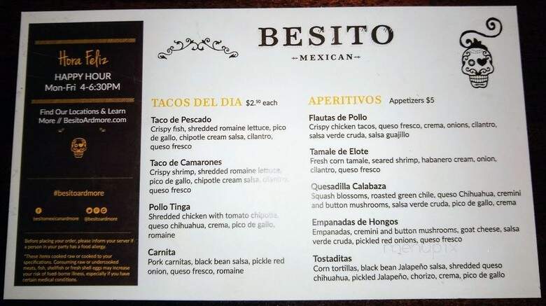 Besito Mexican Restaurant - Ardmore - Ardmore, PA