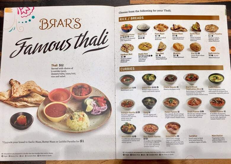 Brar's-Bovaird - Brampton, ON menu_pic