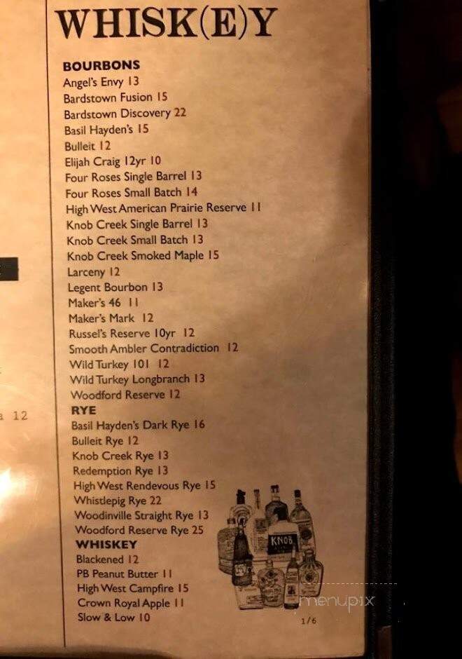 107 Steak & Bar - Doral, FL menu_pic